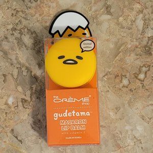 The Cremé Shop New Eggyolk Cinnamoroll Macaron Lip Balm with Vitamin E